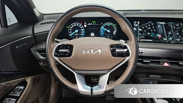 Kia K8 Hybrid 2022 Серый из Кореи, фото 4