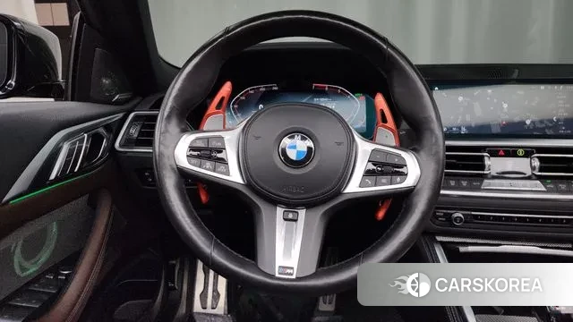BMW 4 Series (G22) 2021 Темно-зеленый из Кореи, фото 4