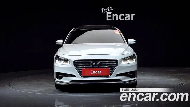 Hyundai Grandeur IG Hybrid 2019 Белый из Кореи, фото 4