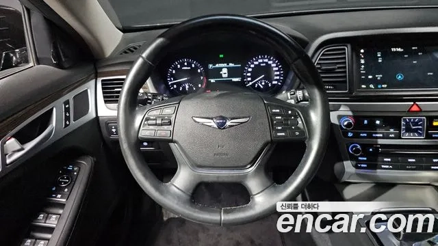 Genesis G80 2018 Черный из Кореи, фото 4