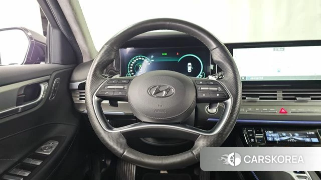 Hyundai The New Grandeur IG Hybrid 2021 Черный из Кореи, фото 4