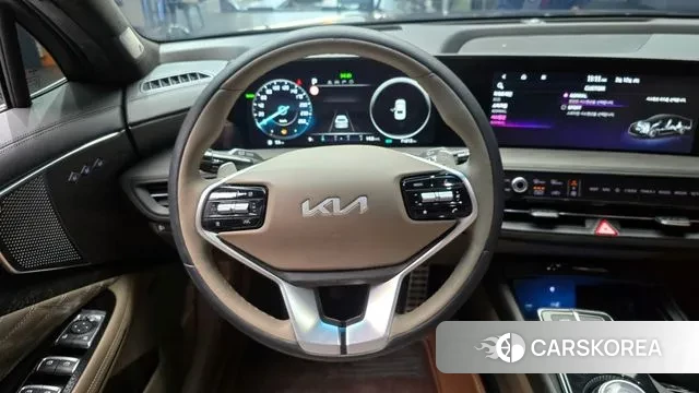 Kia K8 Hybrid 2022 Серый из Кореи, фото 4
