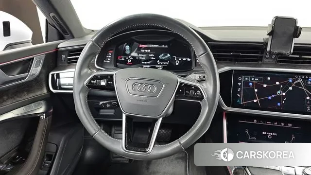 Audi A7 (4K) 2021 Белый из Кореи, фото 4