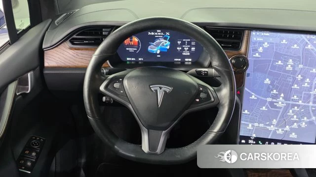 Tesla Model X 2019 Синий из Кореи, фото 4
