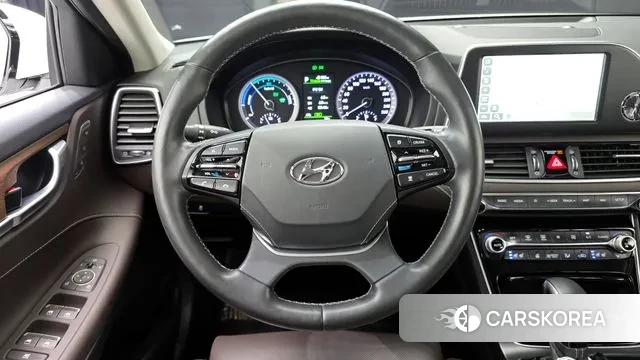 Hyundai Grandeur IG Hybrid 2019 Белый из Кореи, фото 4