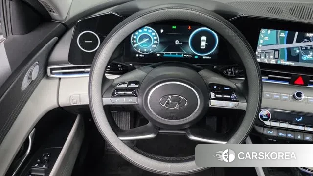 Hyundai Avante (CN7) 2021 Серебристо-серый из Кореи, фото 4