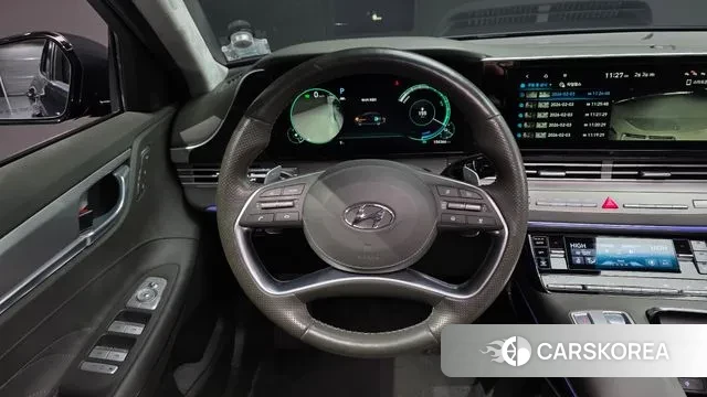 Hyundai The New Grandeur IG Hybrid 2021 Серый из Кореи, фото 4