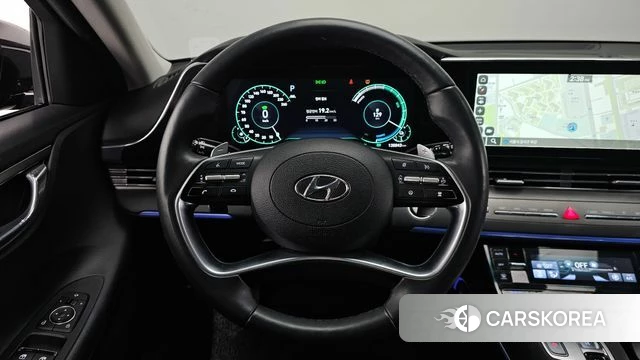 Hyundai The New Grandeur IG Hybrid 2022 Черный из Кореи, фото 4
