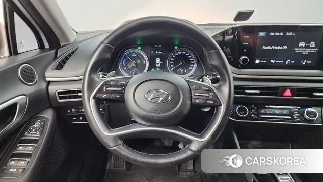 Hyundai Sonata Hybrid (DN8) 2021 Белый из Кореи, фото 4