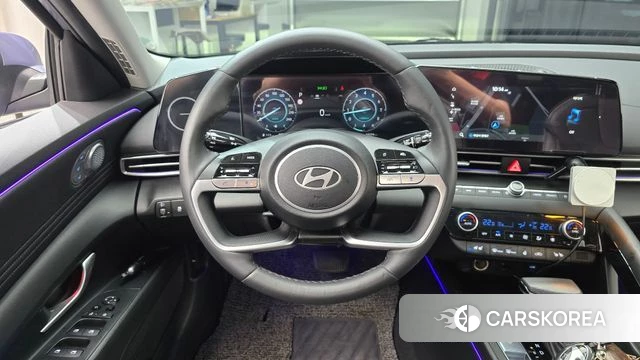 Hyundai The New Avante (CN7) 2023 Фиолетовый из Кореи, фото 4