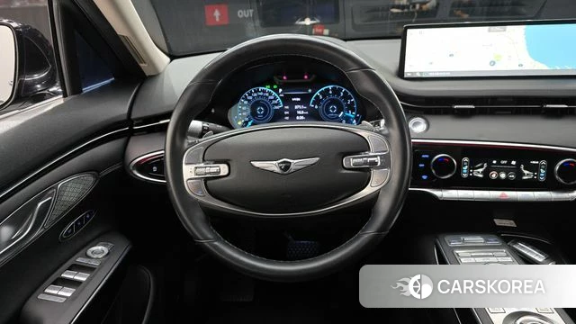Genesis GV70 2021 Черный из Кореи, фото 4