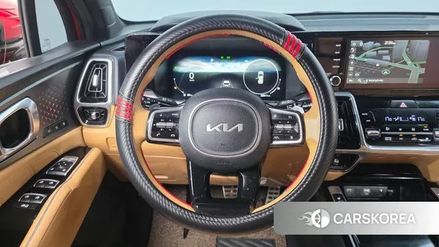 Kia Sorento 4th Generation 2023 Красный из Кореи, фото 4