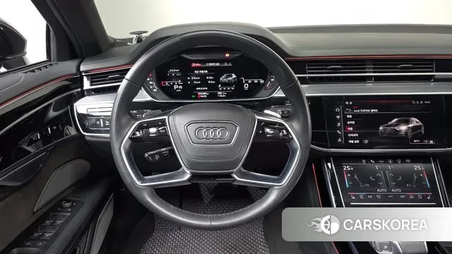 Audi A8 (D5) 2021 Черный из Кореи, фото 4