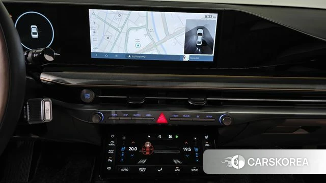 Hyundai Grandeur Hybrid (GN7) 2023 Черный из Кореи, фото 4