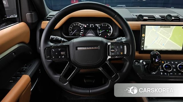 Land Rover Defender (L663) 2023 Зеленый из Кореи, фото 4