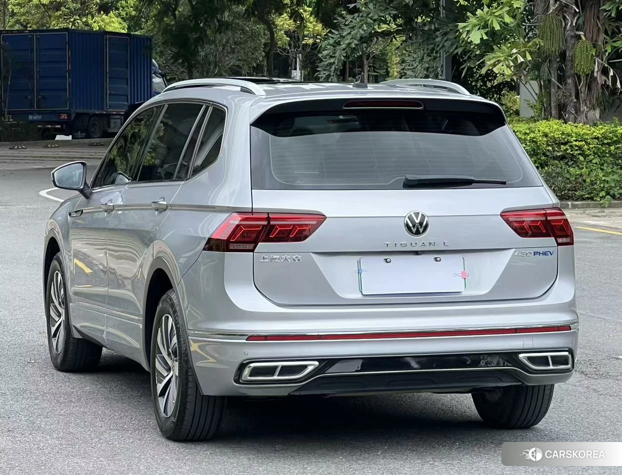 Volkswagen Tiguan L PHEV 2021 Серебристо-серый из Китая, фото 4