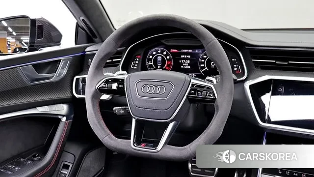 Audi RS7 (4K) 2022 Серый из Кореи, фото 4