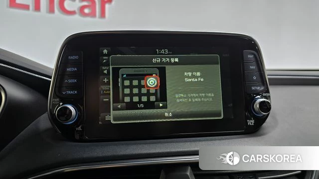 Hyundai Santa Fe TM 2019 Серый из Кореи, фото 4