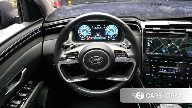 Hyundai Tucson Hybrid (NX4) 2022 Черный из Кореи, фото 4