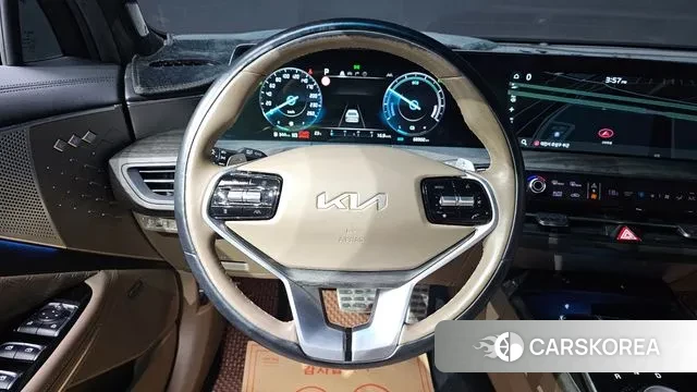 Kia K8 Hybrid 2021 Синий из Кореи, фото 4