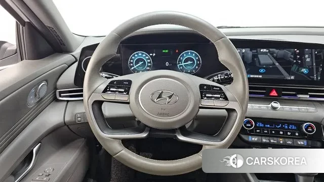 Hyundai Avante (CN7) 2022 Белый из Кореи, фото 4
