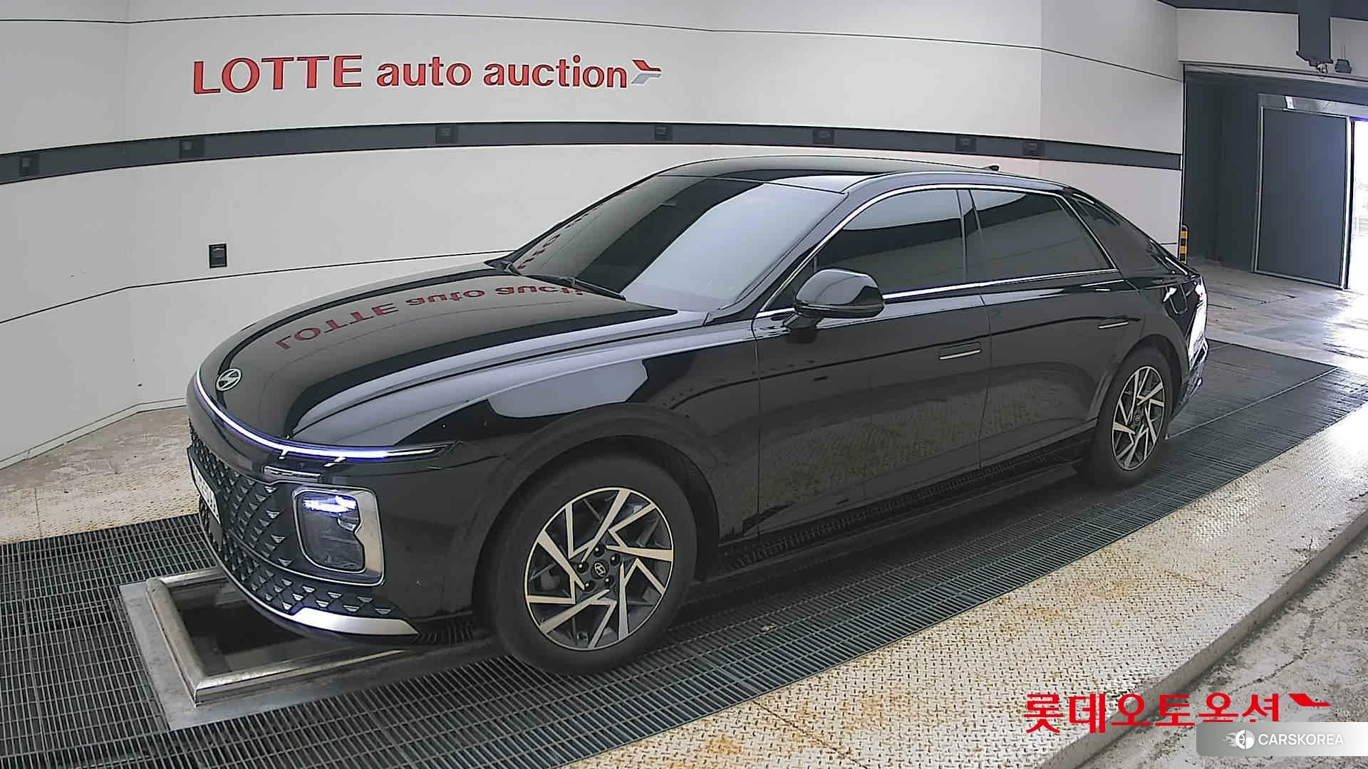 Hyundai Grandeur Hybrid 2023 Abyss Black Pearl из Кореи, фото 4