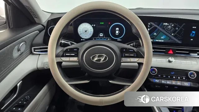 Hyundai Avante (CN7) 2023 Белый из Кореи, фото 4