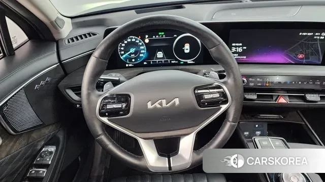 Kia K8 Hybrid 2021 Черный из Кореи, фото 4