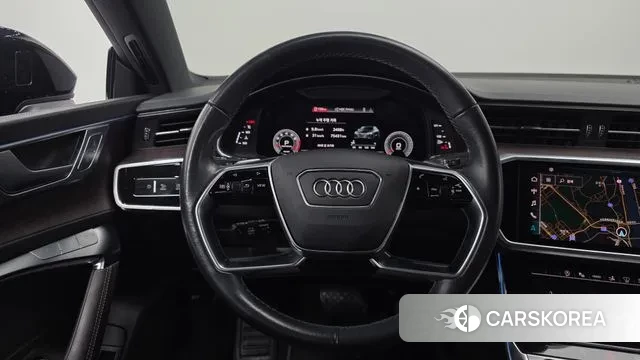 Audi A7 (4K) 2022 Синий из Кореи, фото 4
