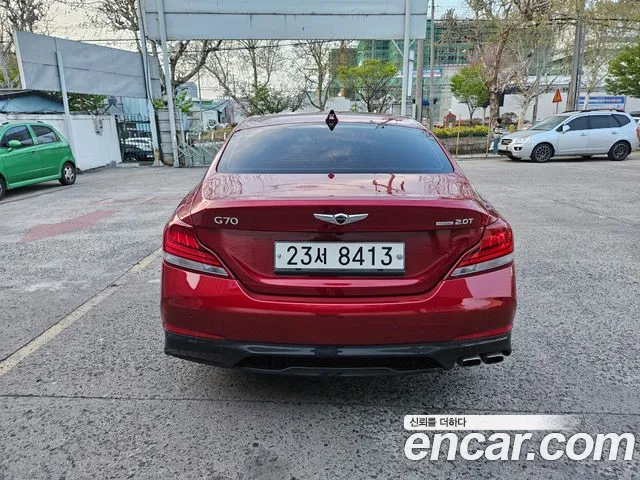 Genesis G70 2018 Красный из Кореи, фото 4