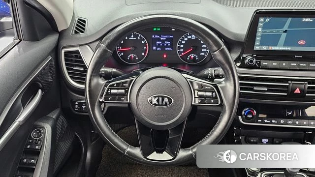 Kia Seltos 2021 Синий из Кореи, фото 4