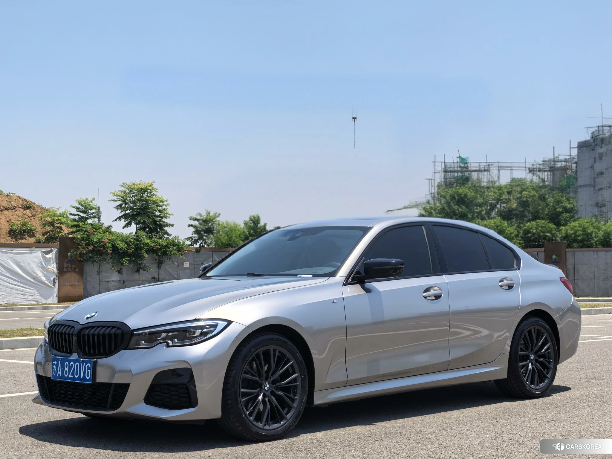 BMW 3 series 2020 Серебристо-серый из Китая, фото 4