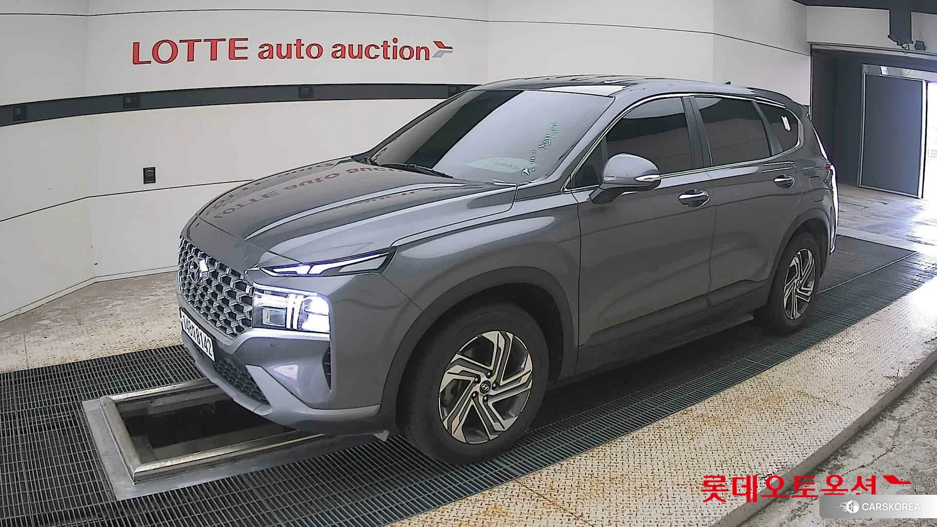 Hyundai Santa Fe 2021 Magnetic Grey Metallic из Кореи, фото 4
