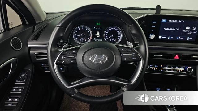 Hyundai Sonata (DN8) 2022 Белый из Кореи, фото 4