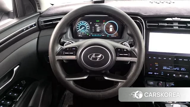 Hyundai Tucson Hybrid (NX4) 2021 Белый из Кореи, фото 4