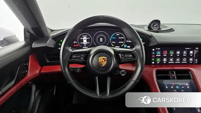 Porsche Taycan 2021 Белый из Кореи, фото 4