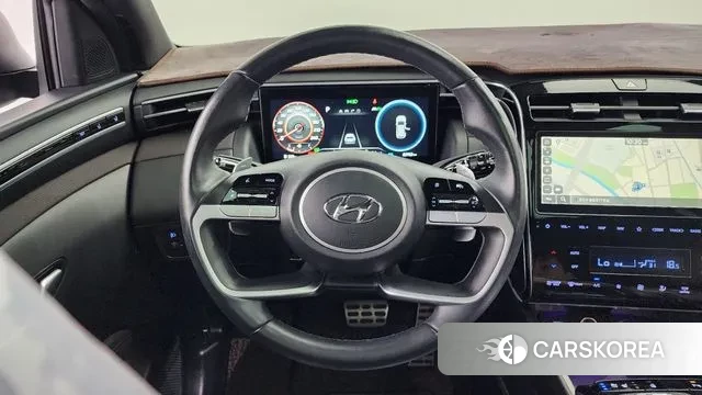 Hyundai Tucson Hybrid (NX4) 2021 Серый из Кореи, фото 4