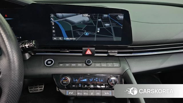 Hyundai The New Avante (CN7) 2023 Черный из Кореи, фото 4