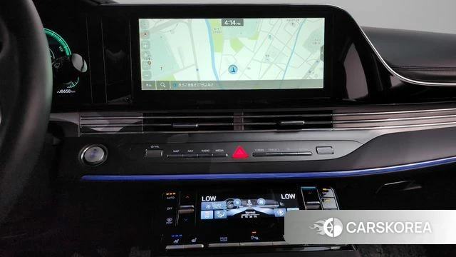 Hyundai The New Grandeur IG Hybrid 2022 Серебристо-серый из Кореи, фото 4