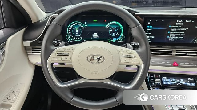 Hyundai The New Grandeur IG Hybrid 2022 Черный из Кореи, фото 4