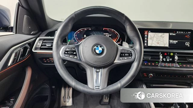 BMW 4 Series (G22) 2021 Синий из Кореи, фото 4