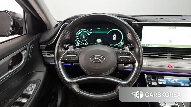 Hyundai The New Grandeur IG Hybrid 2020 Серый из Кореи, фото 4