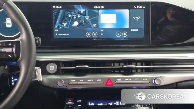 Hyundai Grandeur Hybrid (GN7) 2023 Черный из Кореи, фото 4