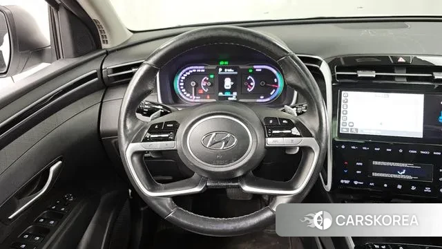 Hyundai Tucson Hybrid (NX4) 2021 Белый из Кореи, фото 4