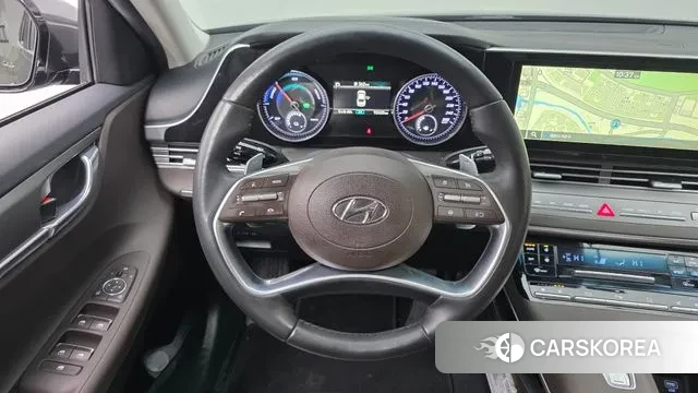 Hyundai The New Grandeur IG Hybrid 2021 Серый из Кореи, фото 4