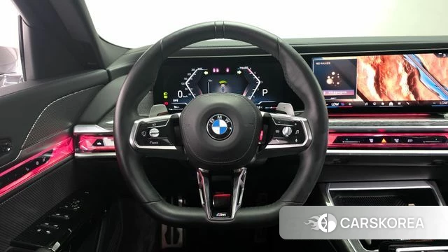 BMW 7 Series (G70) 2023 Серый из Кореи, фото 4