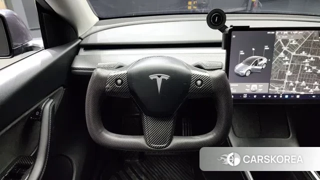 Tesla Model Y 2021 Серый из Кореи, фото 4