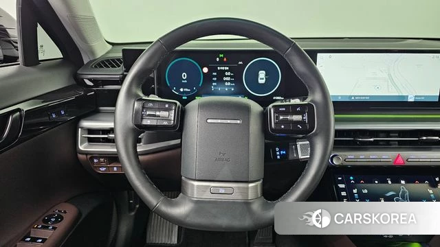 Hyundai Grandeur Hybrid (GN7) 2023 Черный из Кореи, фото 4