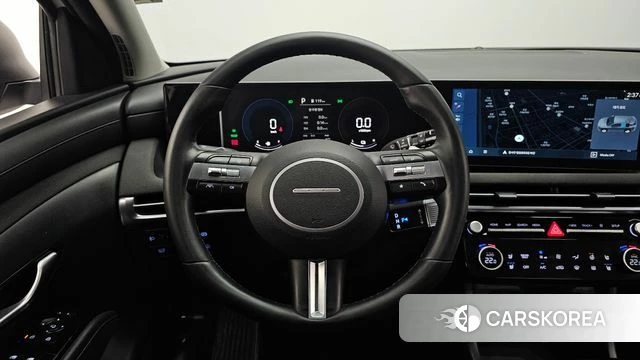 Hyundai The New Tucson Hybrid (NX4) 2024 Белый из Кореи, фото 4