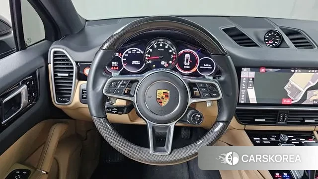 Porsche Cayenne (PO536) 2021 Черный из Кореи, фото 4